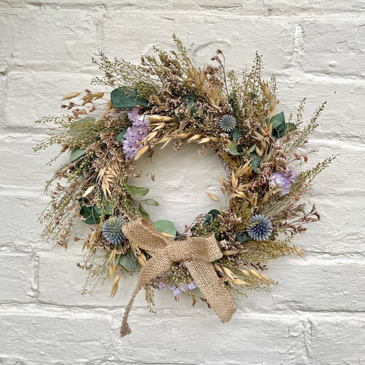 Dried Flower Wreath, Rustic