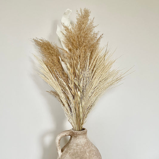 Dried Flower Arrangement - Neutral Pampas